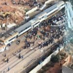 ONCF..عودة جزئية لحركة القطارات بين سلا والقنيطرة والجهود مستمرة ! 3 Accidenttrainune 780004923