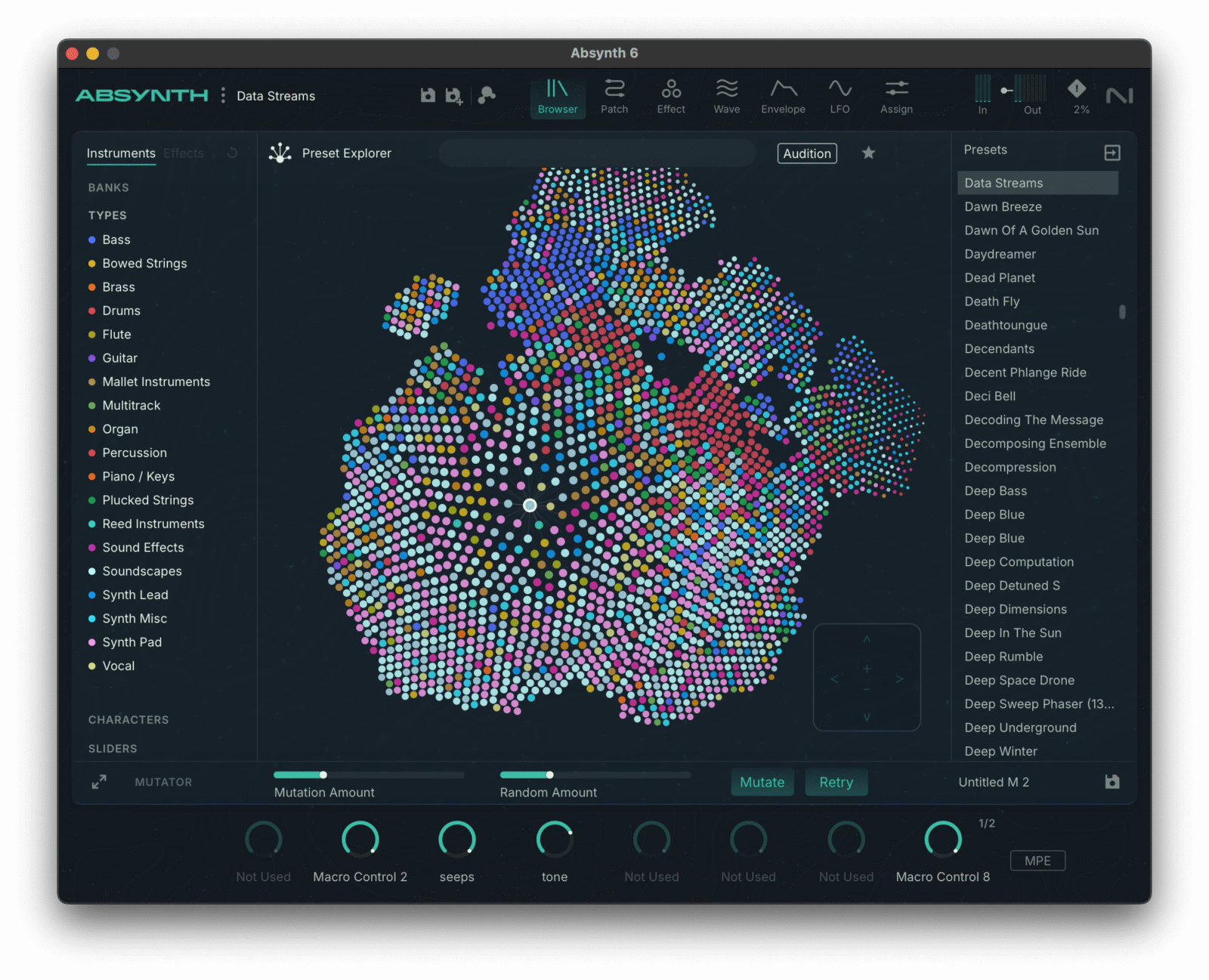 Absynth is back and weirder than ever after 16 years 3 Alt text for the image: "Absynth 6 Synthesizer"