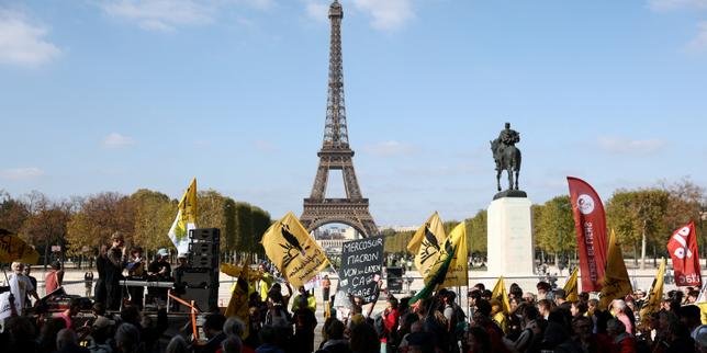 La France et le Mercosur, un accord de libre-échange en suspens.