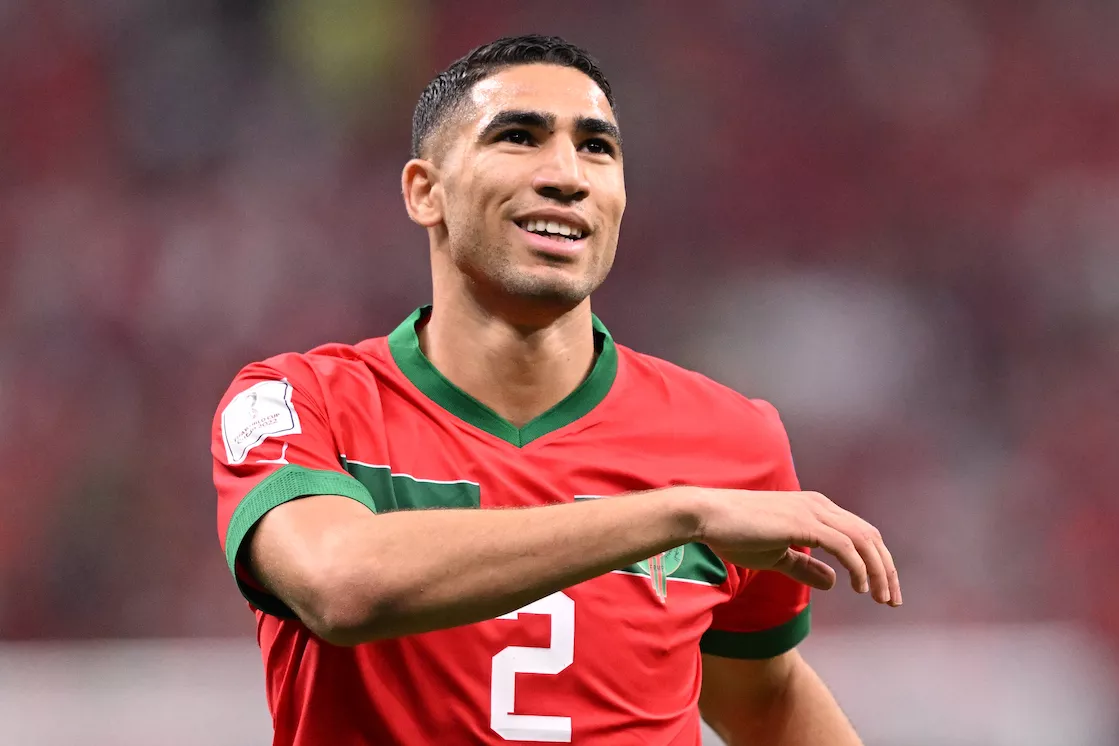 L'équipe du Maroc en action lors de la CAN 2025.