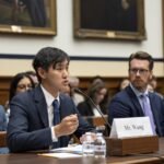 Alexandr Wang speaking at a conference