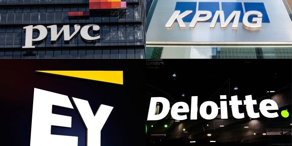 Artificial intelligence transforming Big Four firms by 2025