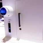 An abstract image representing artificial intelligence and hacking, perhaps with glowing lines forming a brain or network on a dark background.