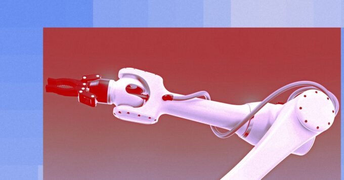 AI robots and data centers