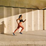 Woman performing an exercise, symbolizing the power of movement for health