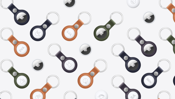 Apple AirTag with improved location tracking