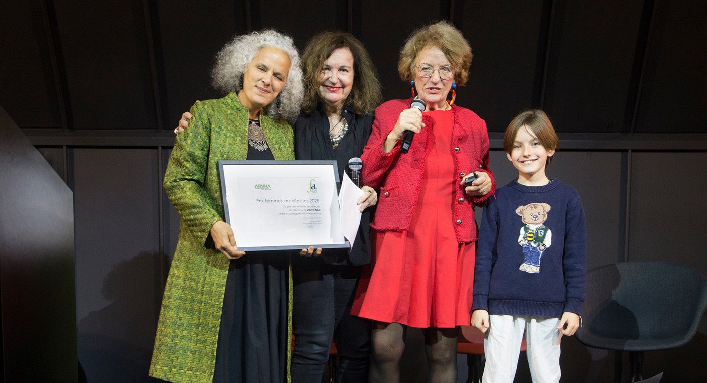 Architecte marocaine Salima Naji, lauréate du Prix international des femmes architectes de l'année 2025.