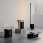 So Koizumi's As series recovers asphalt's ancient role as binding agent