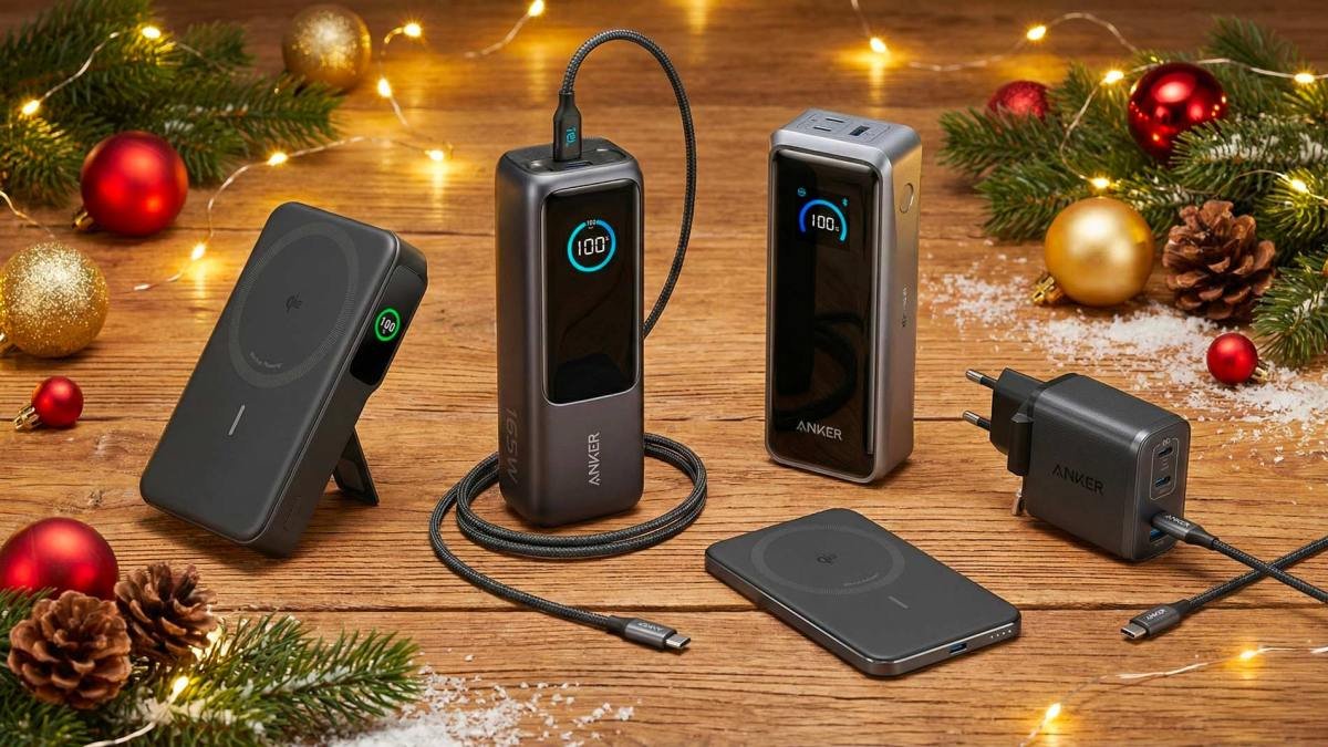 Batteries et chargeurs Anker en promotion pour Noël
