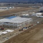 Ford's BlueOval Battery Park Michigan in Marshall