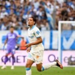 L'équipe de l'Olympique de Marseille en action.