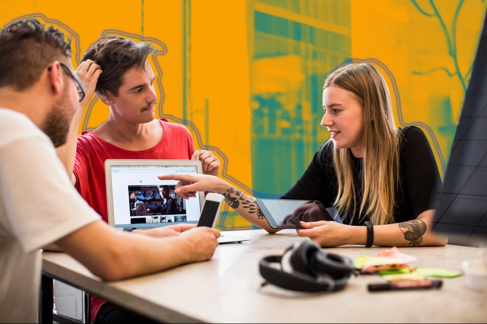 Alt text for the image: "Brand refresh concept"