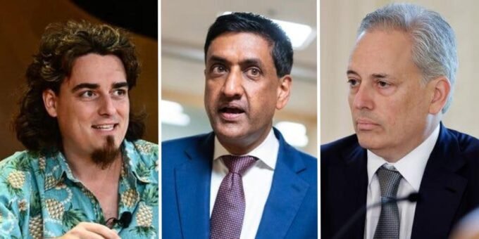 Silicon Valley executives discussing California's billionaire tax proposal