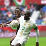 Les joueurs sénégalais célèbrent leur victoire face au Botswana à la CAN 2025.