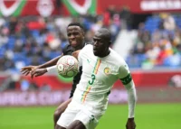 Les joueurs sénégalais célèbrent leur victoire face au Botswana à la CAN 2025.