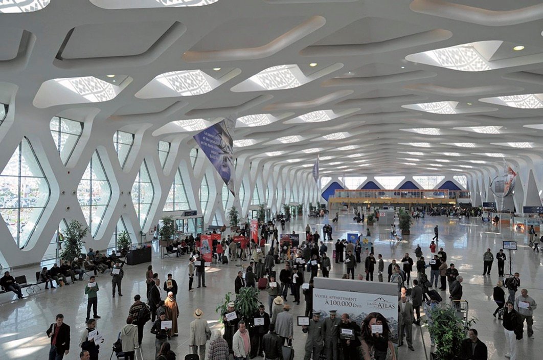 Les supporters marocains lors d'un match de la CAN 2025