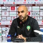 Les joueurs marocains en action sur le terrain.
