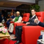 Le Prince Héritier Moulay El Hassan donnant le coup d'envoi de la CAN Maroc 2025.