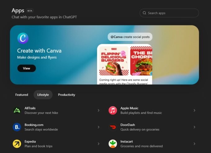 ChatGPT App Store screenshot