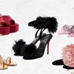 Chaussures à talons pour les fêtes de fin d'année.