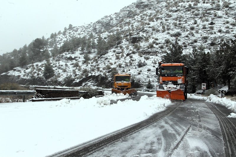 Chutes de neiges dans les montagnes du Royaume.