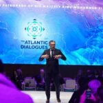 Les participants à la conférence "The Atlantic Dialogues"