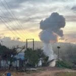 Bombardements thaïlandais sur le territoire cambodgien.