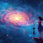 A person crying in a park, surrounded by nature.