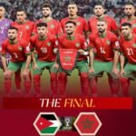 Les joueurs de la Jordanie célèbrent leur qualification en finale de la Coupe Arabe FIFA 2025.
