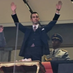 La sélection marocaine célèbre sa victoire face aux Comores.