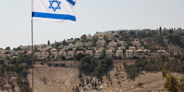 Colonies israéliennes en Cisjordanie, source : Reuters