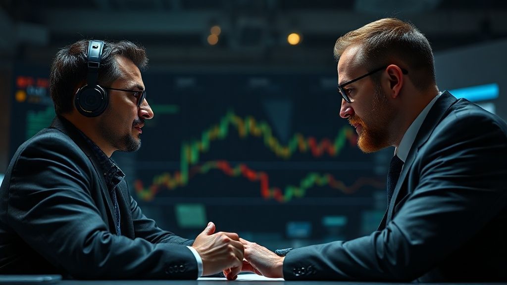 crypto trader vs investor