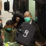 صورة لجيمي لاي، قطب الإعلام السابق في هونغ كونغ.