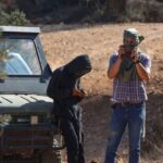 صورة للمستوطنين الإسرائيليين في "صانور".