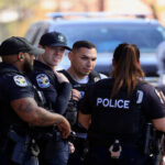 صورة لمنطقة الجامعة بعد الحادث.