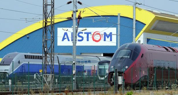 صورة شركة ألستوم في موقعها في المغرب.