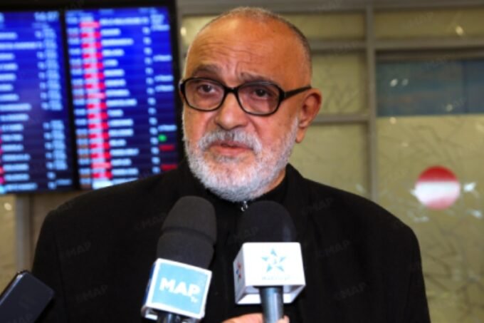 صورة لأحد الرياضيين المغاربة أثناء المنافسة