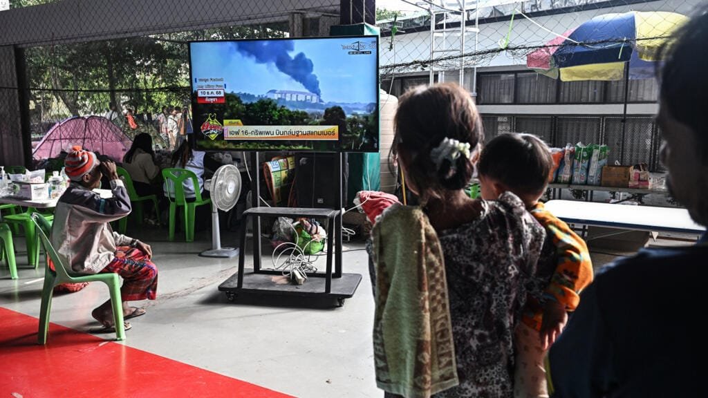 وصف الصورة بالإنجليزية: "الاشتباكات الحدودية بين تايلاند وكمبوديا"