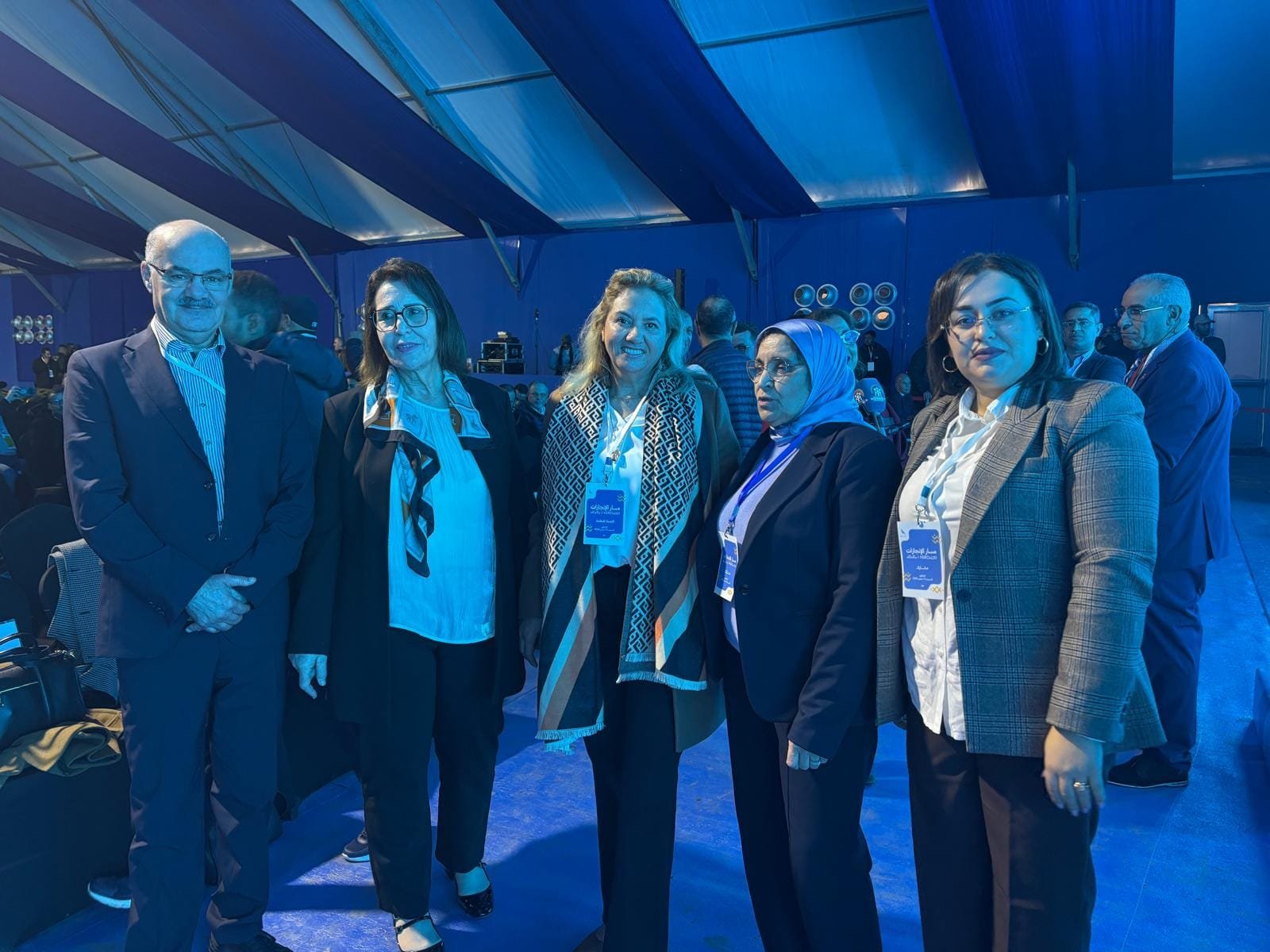 وصف الصورة: صورة لشخصية سياسية في المغرب.