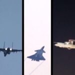 سفن حربية صينية تجري مناورات عسكرية حول جزيرة تايوان.