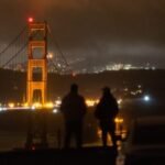 صورة لمنطقة متضررة من انقطاع التيار الكهربائي في سان فرانسيسكو.