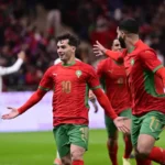 وصف لصورة براهم دياز في مباراة كأس أمم إفريقيا 2025