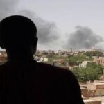 ** صورة طائرة إيل-76 تحطمت في السودان.