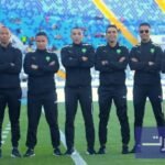 صورة للهوابط في ملعب المدينة بالرباط.