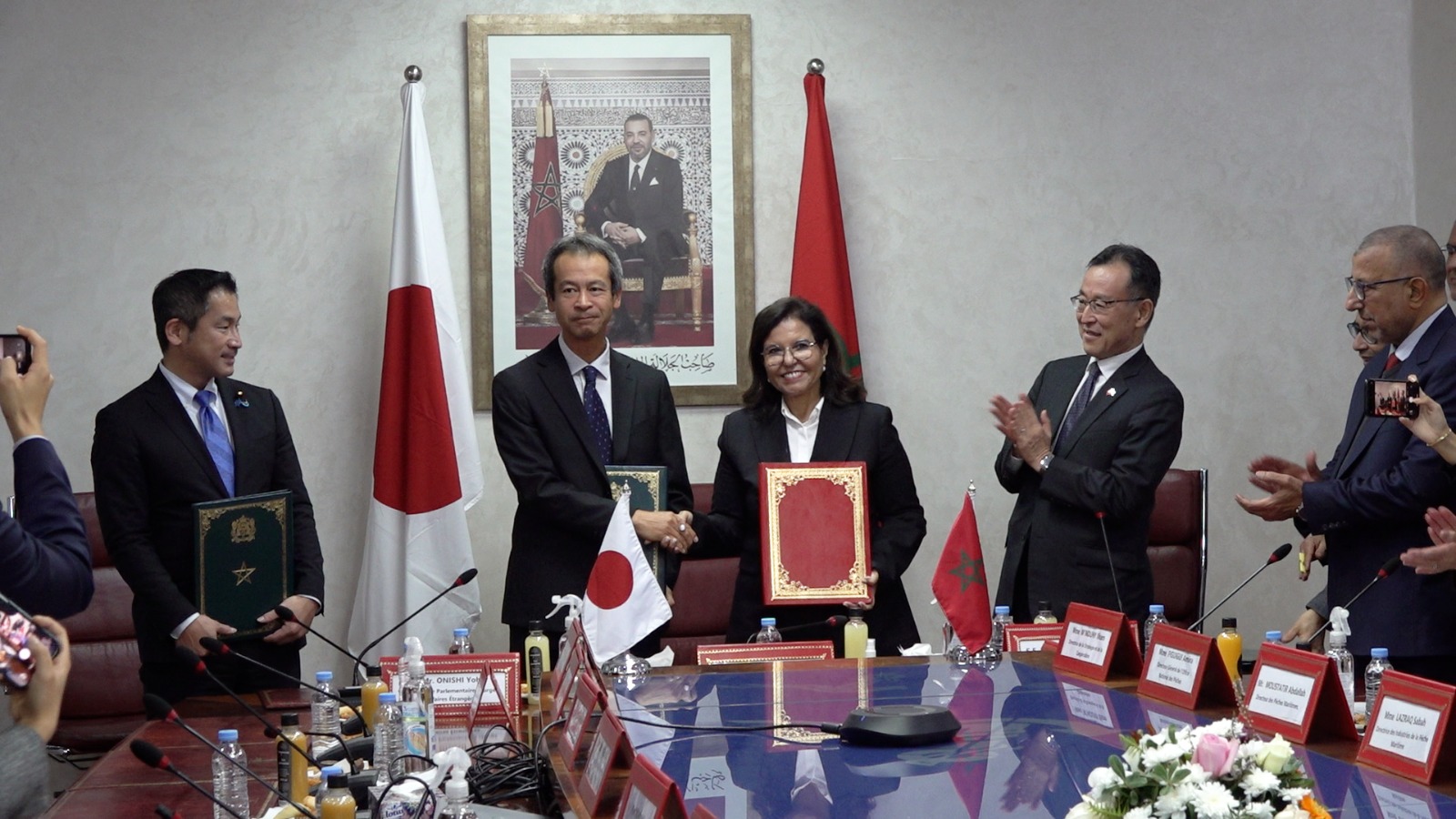 صورة لقرية الصيادين بالصويرية القديمة.