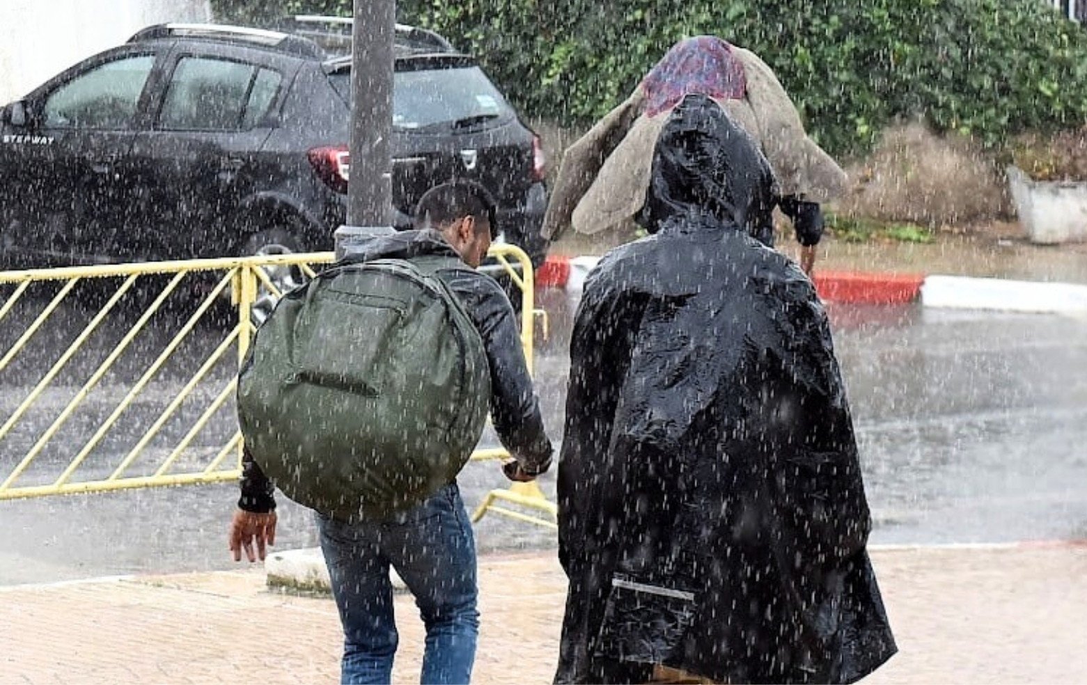 صورة لفيضانات في المغرب