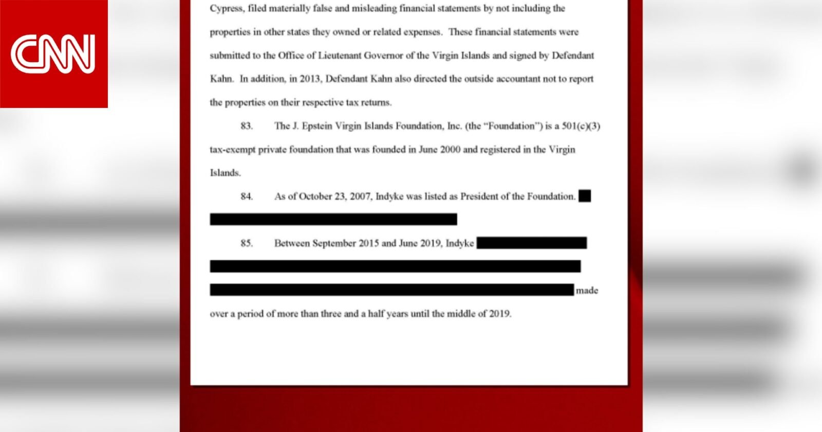 صورة لجيفري إبستين.