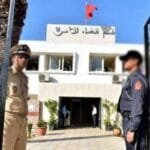 صورة لطفل يلعب مع والده في بيئة آمنة.