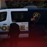 رمضان صبحي أثناء وصوله إلى المحكمة للنطق بالحكم في قضية التزوير