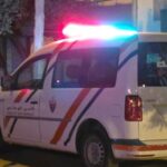 وصف الصورة بالإنجليزية: صورة لشابين تم توقيفهما بتهمة سرقة دراجات نارية.